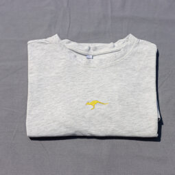 Classic Tee - Grey/Kangaroo Yellow