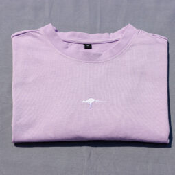 Classic Tee - Lila/White