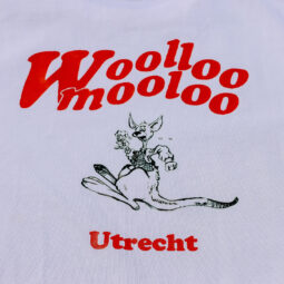 Retro WLLML Tee - White/Kangaroo Red
